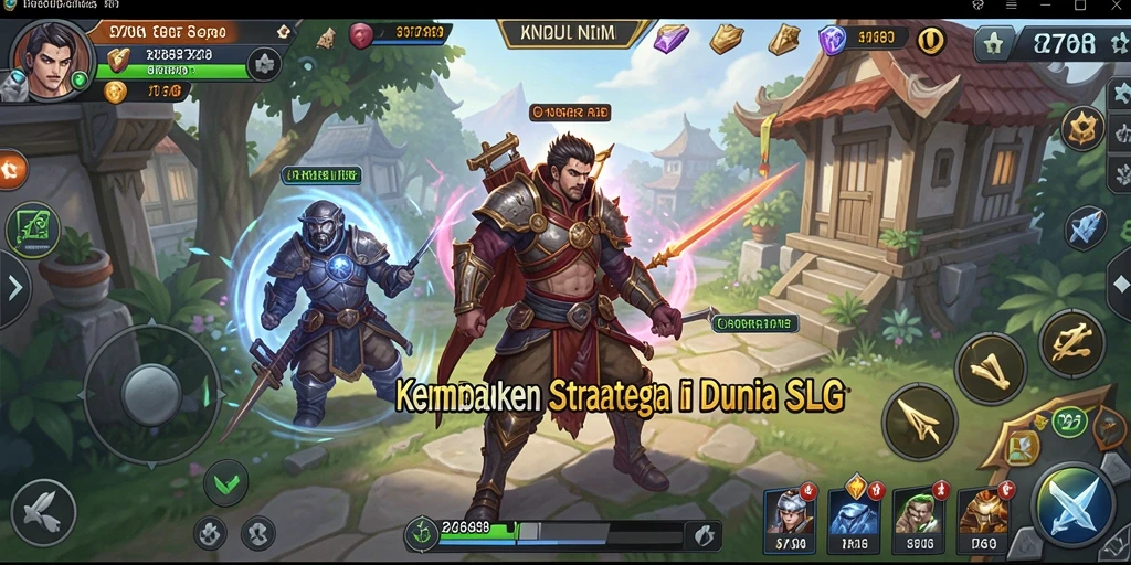 Tampilan menakjubkan dari gameplay SLG 8768.