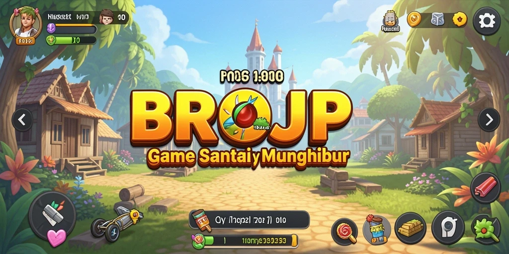 Tampilan screenshot menunjukkan keseruan gameplay BROJP yang menyenangkan.