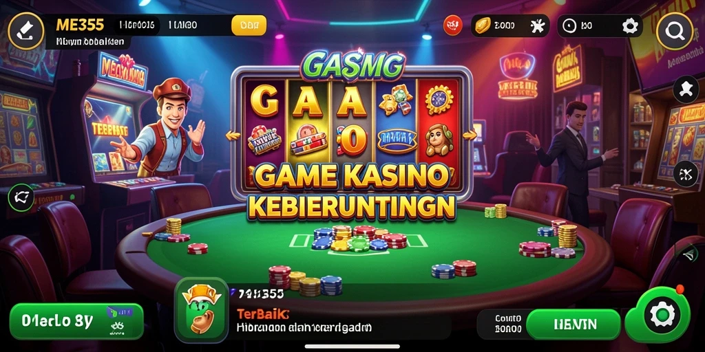 Tampilan menarik dari gameplay Kasino di ME355.