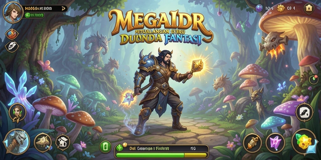 Screenshot MEGAIDR menampilkan gameplay seru penuh petualangan.