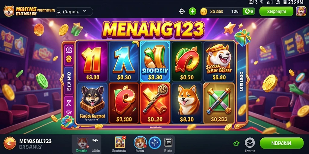 Tampilan screenshot gameplay yang seru dari MENANG123.