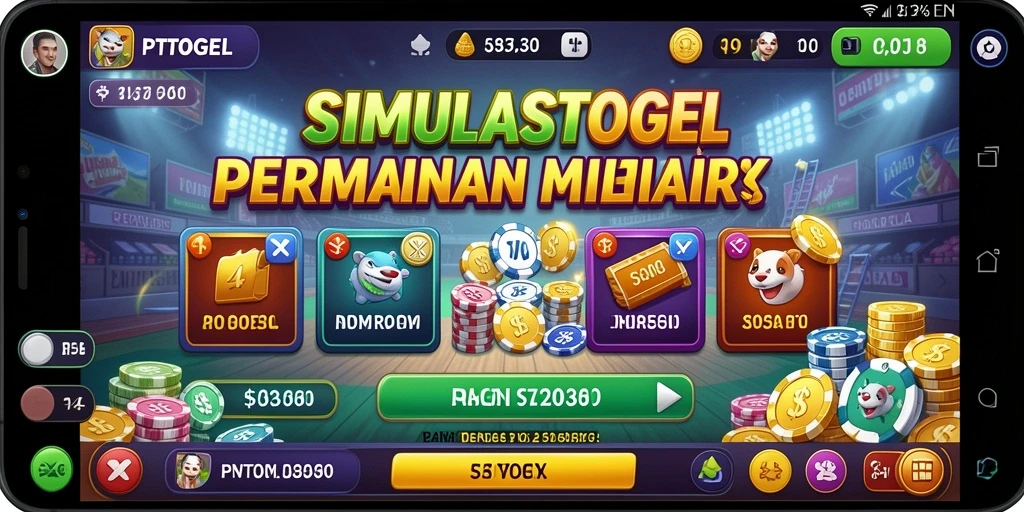 Screenshot gameplay PTTOGEL menunjukkan pengalaman bermain togel yang interaktif.