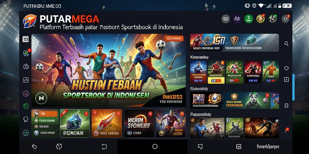 Screenshot PUTARMEGA yang menampilkan fitur taruhan seru dan menarik.