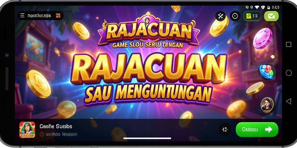 Screenshot gameplay RAJACUAN yang menampilkan keseruan Slot.