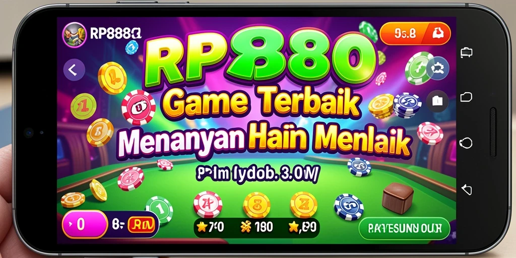 Screenshot gameplay RP888 menampilkan keseruan bermain Bingo.