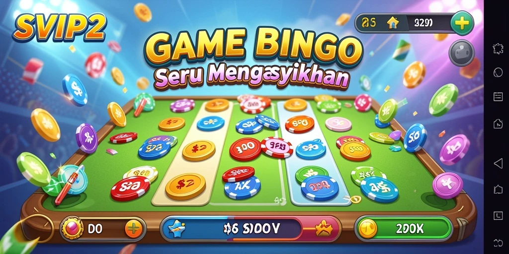 Tampilan gameplay seru dalam game Bingo SVIP2.